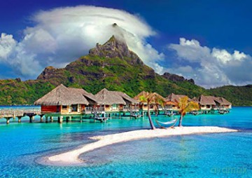 BLUEBIRD PUZZLE 500 el. Tahiti, Bora Bora [PUZZLE]