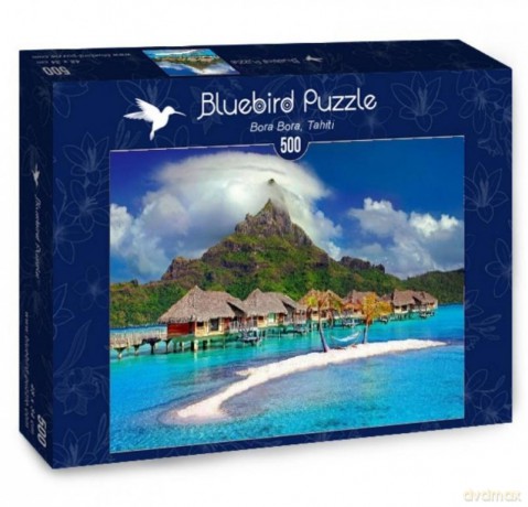 BLUEBIRD PUZZLE 500 el. Tahiti, Bora Bora [PUZZLE]