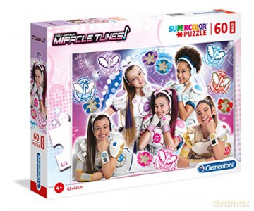 CLEMENTONI 60 el. Super Kolor Miracle Tunes maxi [PUZZLE]