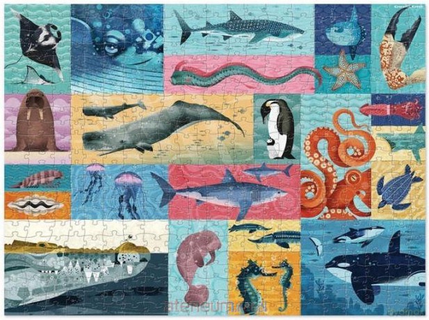 CROCODILE CREEK 500 el. - Morscy giganci [PUZZLE]