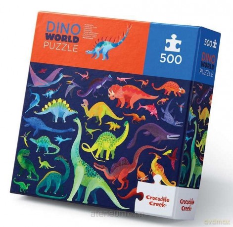 CROCODILE CREEK 500 el. - Świat dinozaurów [PUZZLE]