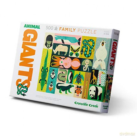 CROCODILE CREEK 500 el. - Zwierzęta giganci [PUZZLE]