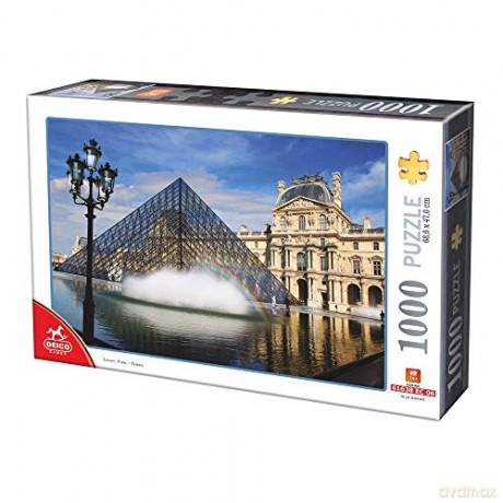 DEICO 1000 el. Francja, Paryż - Luwr [PUZZLE]