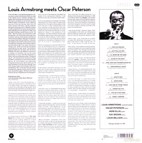 Louis Armstrong: Meets Oscar Peterson [Winyl]