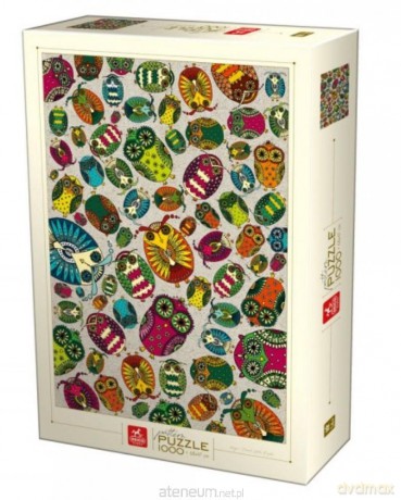 DEICO 1000 el. Natura - Kolorowe owady [PUZZLE]