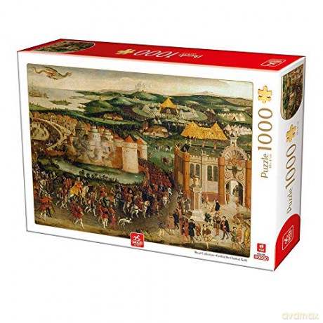 DEICO 1000 el. Pola złotej tkaniny [PUZZLE]