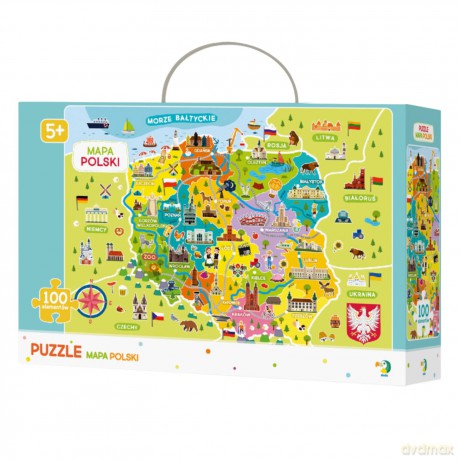 DODO Puzzle Mapa Polski [PUZZLE]