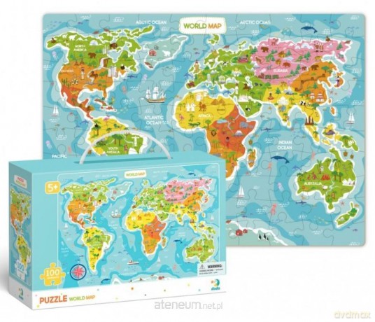 DODO Puzzle Mapa świata [PUZZLE]