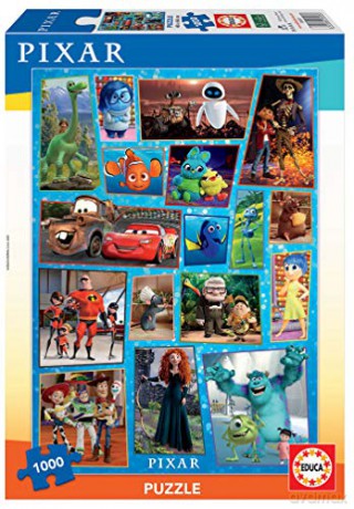 EDUCA 1000 el. Bohaterowie bajek Disney/Pixar [PUZZLE]