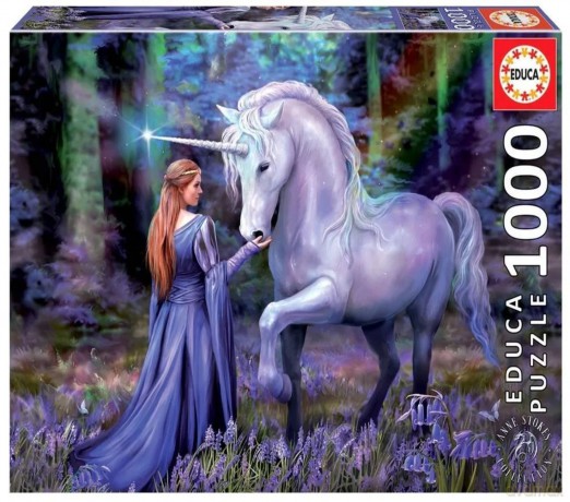 EDUCA 1000 el. Las kwitnących dzwonków, Anne Stokes [PUZZLE]