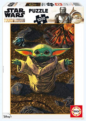 EDUCA 1000 el. The Mandalorian/Baby Yoda [PUZZLE]