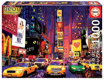EDUCA 1000 el. Times Square (fluorescencyjne) [PUZZLE]