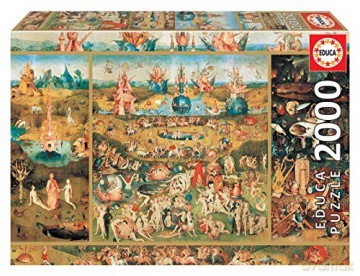 EDUCA 2000 el. Ogród rozkoszy ziemskich [PUZZLE]