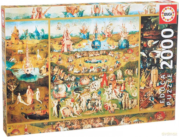 EDUCA 2000 el. Ogród rozkoszy ziemskich [PUZZLE]