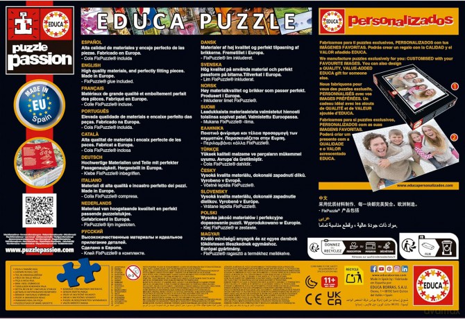 EDUCA 500 el. Księżniczki z bajek Disneya [PUZZLE]
