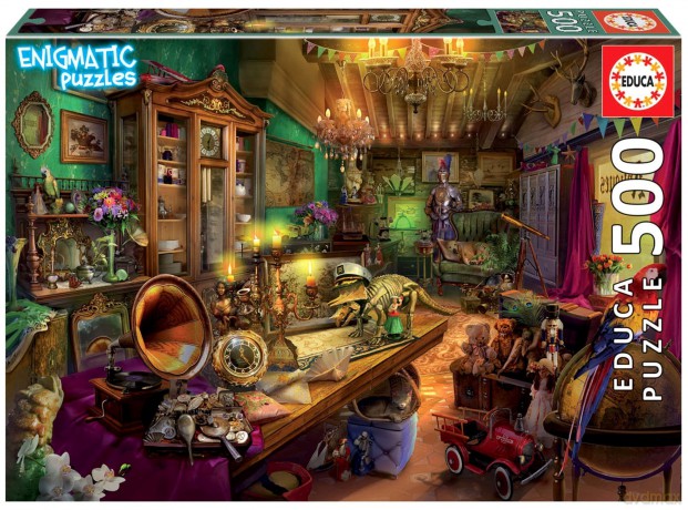 EDUCA 500 el. Sklep z antykami [PUZZLE]