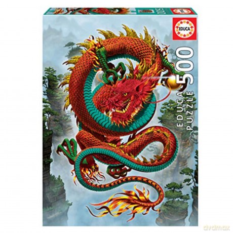 EDUCA 500 el. Smok szczęścia, Vincent Hie [PUZZLE]