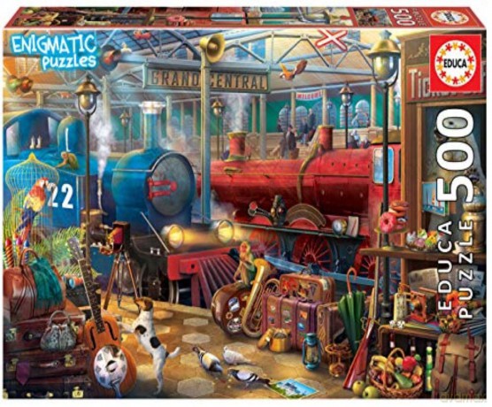 EDUCA 500 el. Stacja kolejowa [PUZZLE]