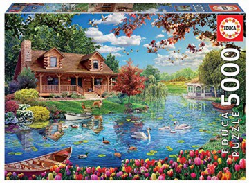 EDUCA 5000 el. Dom nad jeziorem [PUZZLE]