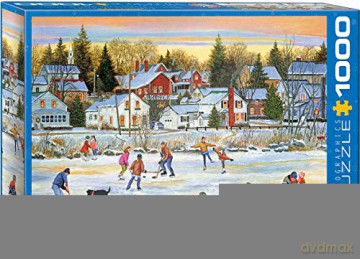 EUROGRAPHICS 1000 el. Czas na łyżwy [PUZZLE]