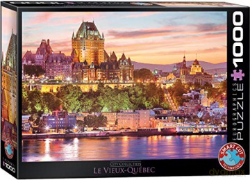 EUROGRAPHICS 1000 el. Kanada, Widok na Quebec [PUZZLE]