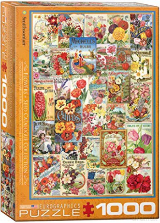 EUROGRAPHICS 1000 el. Nasiona kwiatów [PUZZLE]