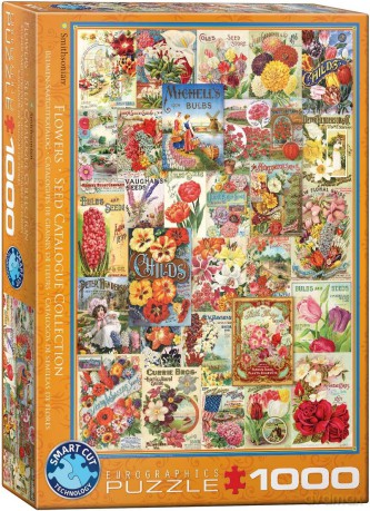EUROGRAPHICS 1000 el. Nasiona kwiatów [PUZZLE]