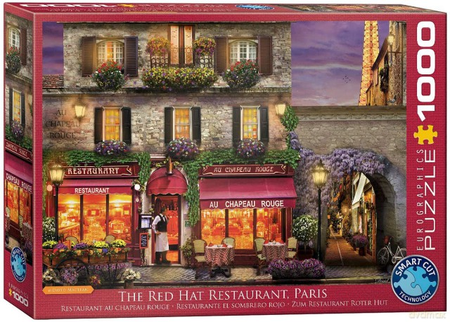 EUROGRAPHICS 1000 el. Restauracja w Paryżu [PUZZLE]