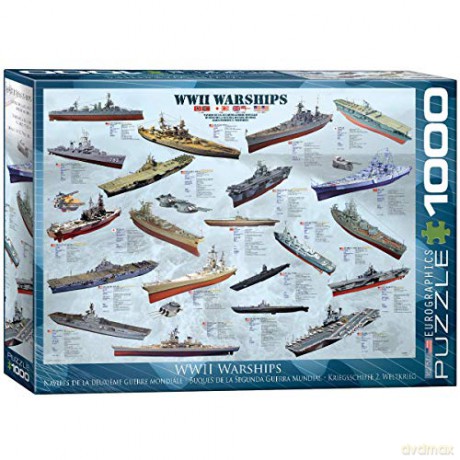 EUROGRAPHICS 1000 el. Statki [PUZZLE]