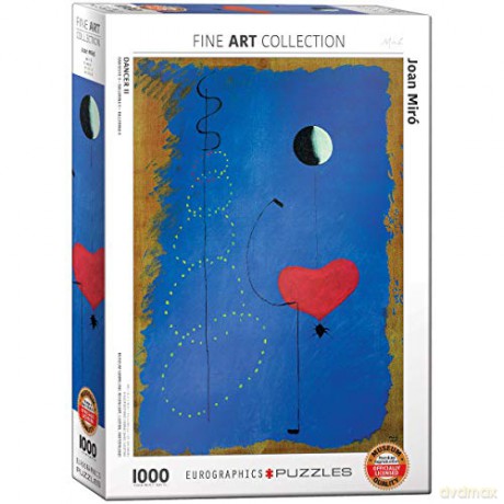 EUROGRAPHICS 1000 el. Taniec II, Joan Miro [PUZZLE]