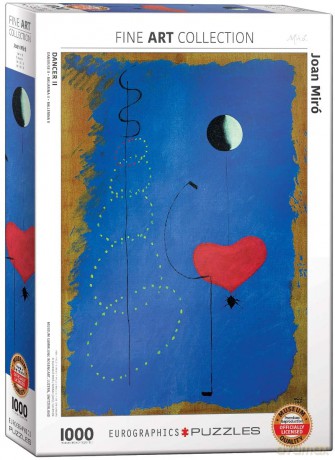 EUROGRAPHICS 1000 el. Taniec II, Joan Miro [PUZZLE]