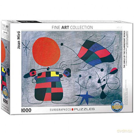 EUROGRAPHICS 1000 el. Uśmiech ekstrawaganckich skrzydeł [PUZZLE]