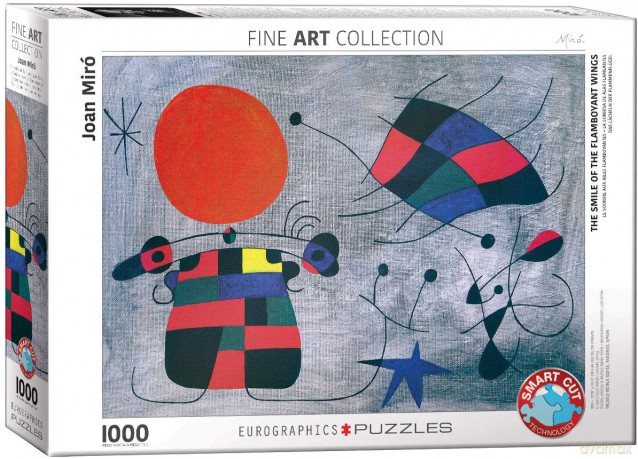 EUROGRAPHICS 1000 el. Uśmiech ekstrawaganckich skrzydeł [PUZZLE]