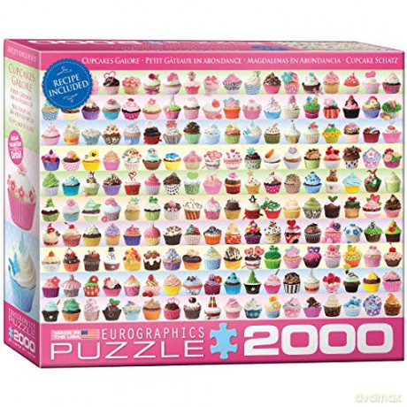 EUROGRAPHICS 2000 el. Czekoladowe mufinki [PUZZLE]