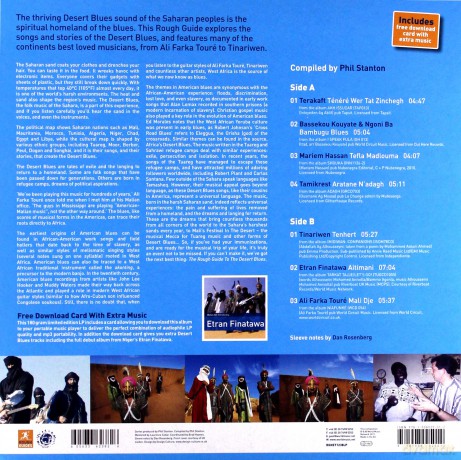 The Rough Guide To Desert Blues (180gram Vinyl 1LP+free download card with extra music) [Winyl]