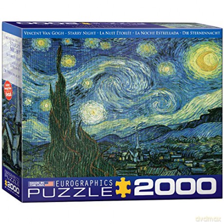 EUROGRAPHICS 2000 el. Gwiaździsta noc, Vincent van Gogh [PUZZLE]