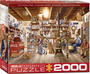 EUROGRAPHICS 2000 el. Wiejski sklep [PUZZLE]