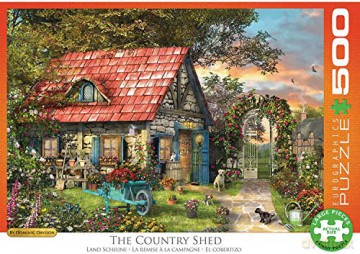 EUROGRAPHICS 500 el. XL Domek na wsi, Dominic Davison [PUZZLE]