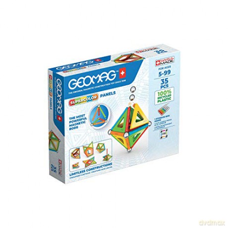 Geomag Supercolor Panels Recycled 35 el. [KLOCKI]