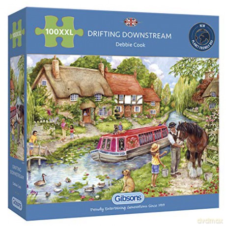 GIBSONS 100 el. XXL Dryfowanie w dół rzeki [PUZZLE]