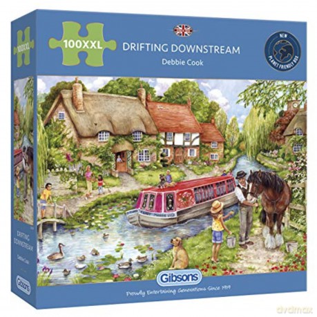GIBSONS 100 el. XXL Dryfowanie w dół rzeki [PUZZLE]