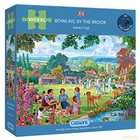 GIBSONS 100 el. XXL Kręgle nad potokiem [PUZZLE]