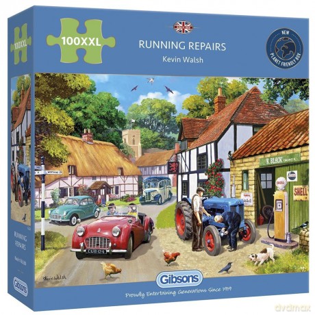 GIBSONS 100 el. XXL Przegląd techniczny [PUZZLE]