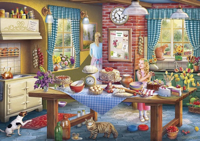 GIBSONS 100 el. XXL Ukradkiem po łakocie [PUZZLE]