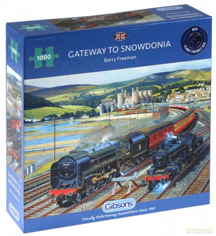 GIBSONS 1000 el. Brama do Snowdonii/Walia [PUZZLE]