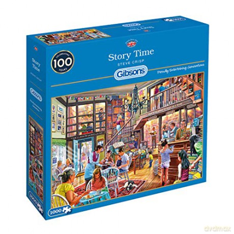 GIBSONS 1000 el. Czas na książkę [PUZZLE]