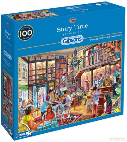 GIBSONS 1000 el. Czas na książkę [PUZZLE]