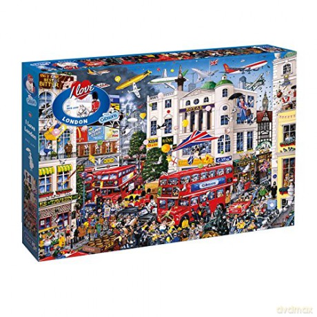 GIBSONS 1000 el. Kocham Londyn [PUZZLE]