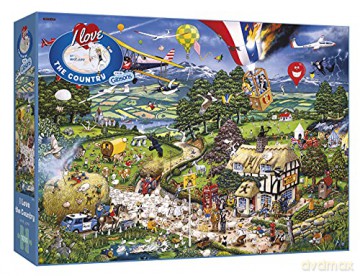 GIBSONS 1000 el. Kocham wieś [PUZZLE]