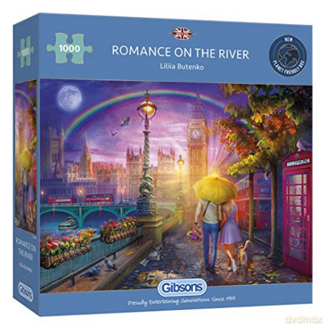 GIBSONS 1000 el. Romantyczny spacer [PUZZLE]